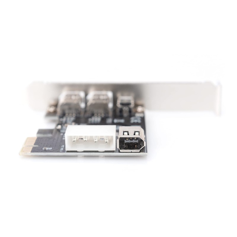 Digitus Internal IEEE 1394/Firewire interface cards/adapter - Digitus DIGITUS, PCIe,