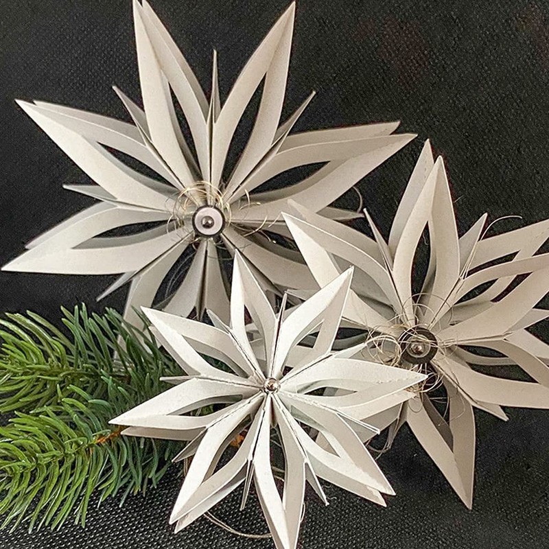 Metal Cutting Dies Christmas 3D Designs Stencils DIY Cutting Dies