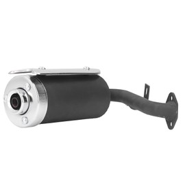 Scooter Exhaust Pipe Metal Alloy Replacement for 43cc 49cc Quad ATV Mini Pocket Bikes