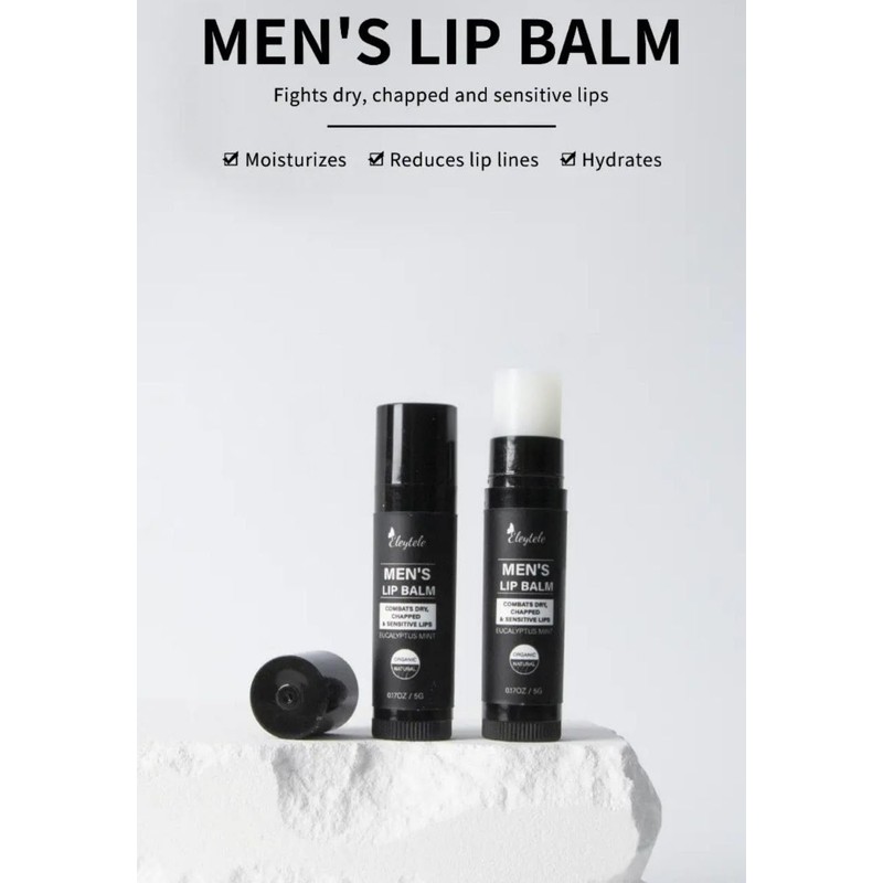 Lip Balm Set for Men, Multi Pack