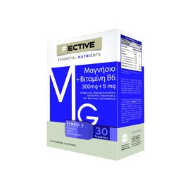 Fective Magnesium Vitamin B6 300mg 30tabs