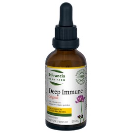 St. Francis Herb Farm Deep Immune® Original Tincture – Natural Immunity Booster - Helps Prevent or Limit Colds, Flu and Respiratory Infections – Organic Herbs, Non GMO, Vegan, Dairy Free –– 50 mL