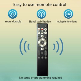 ERF6A80 Voice Remote Control Replacement for HISENSE QLED Smart TV 85UX 98UX 110UX 55U8N 65U8N 75U8N 85U8N 55S7N 65S7N 75S7N 85S7N 55U7N 65U7N 75U7N 85U7N 55U6N 65U6N 75U6N 85U6N 85U9N 75U9N