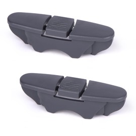 Umshlem W10508950 Dishwasher Upper Dishrack Slide Rail Stop Clip for Whirlpool Kenmore Dishwasher Stop Track Replacement Part PS11755805 AP6022472 WPW10508950VP 2684662 8562015-2 Pack