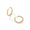 Kendra Scott Josie Huggie Earrings in 14k Gold-Plated Brass, Fashion