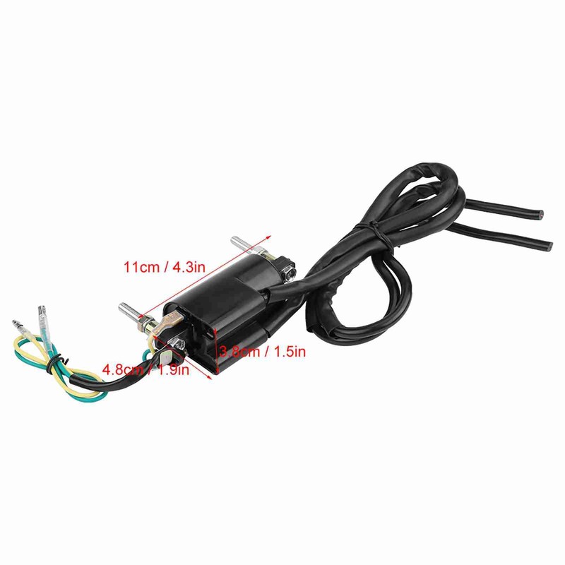 Motorcycle Accessory Ignition Coil Kit with 4 caps for KZ,