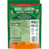 Emerald Nuts, Whole Cashews Roasted & Salted, 5 Ounce Resealable