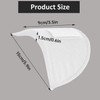 3 Pairs Shoulder Pads for Women Clothes,No-Sewing Required Anti-Slip Detachable
