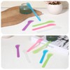 6Pcs 5inch Makeup Scoops 5 Color Plastic Beauty Spoon Facial