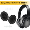 Professional Replacement Ear Pads for Bose QuietComfort 35 (QC35) &