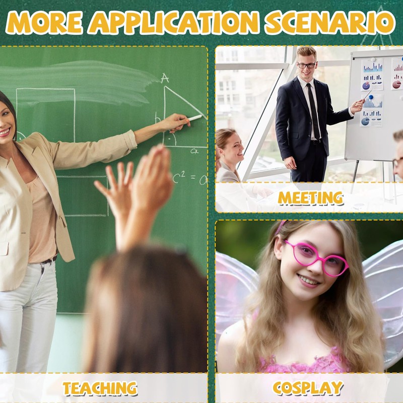 Alpinleux 5 Pcs Retractable Finger Pointer Sticks, Pointer Finger Stick,