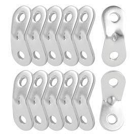 uxcell 12PCS Aluminum Alloy Guyline Rope Tensioner, Adjustable Cord Adjuster Tent Tensioners for Camping Accessories, Guy Line Adjusters Wind Rope Buckle for Outdoor Hiking Silver Tone