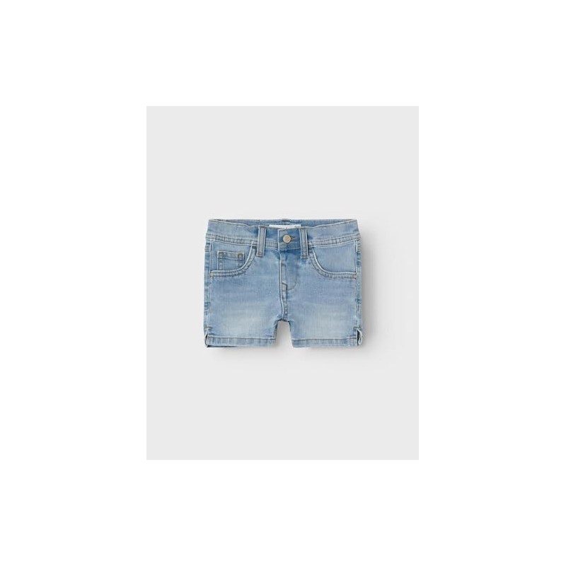 NAME IT Girls Denim Shorts, Light blue (light blue denim),