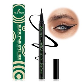 KEYYOU Christmas Gift KEYYOU DIY Lash Clusters Kit 60D 70D 80D 90D Individual Lashes D Curl 8-18MIX Waterproof Ultra Soft & Comfortable Lash Extension Makeup - Specification: Eyeliner 0.5g