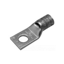 Burndy Llc Burndy 250 kcmil One-Hole Lug Compression Connector, Straight Barrel, Yellow