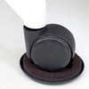 Wheel Caster Stopper for Chairs on Carpet, Round, 5 Pieces Brown 10ea