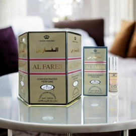 Al Fares-6 ml (.2oz) Roll-on Perfume Oil by Al-Rehab-Men's Fragrances (Box of 6)