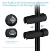 OFFO Hand Shower Holder 19-25 mm Adjustable Diameter, Shower Head