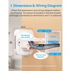 Meross Smart Thermostat for Electric Underfloor Heating, WiFi Room Thermostat