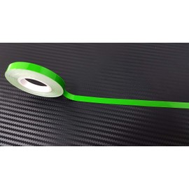 Racing Wheel Trim with Applicator Tool for Car Wheels, Kawasaki Green, 7 mm x 7 mt
