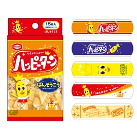 ティーズファクトリー 絆創膏 お菓子シリーズ ハッピーターン 約H1.9×W7.3cm OC-5537468HT