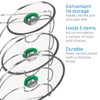 iDesign Classico Kitchen Cabinet Storage Rack for Pot, Pan Lids,