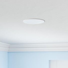 zouzai 12 Pack 4 Inch 5CCT Reset 6000k/5000k/4000k/3000k/2700k Ultra-Thin LED Recessed Ceiling Light with Junction Box, 9W Eqv 80W, Dimmable, led can Lights - ETL and Energy Star Certified