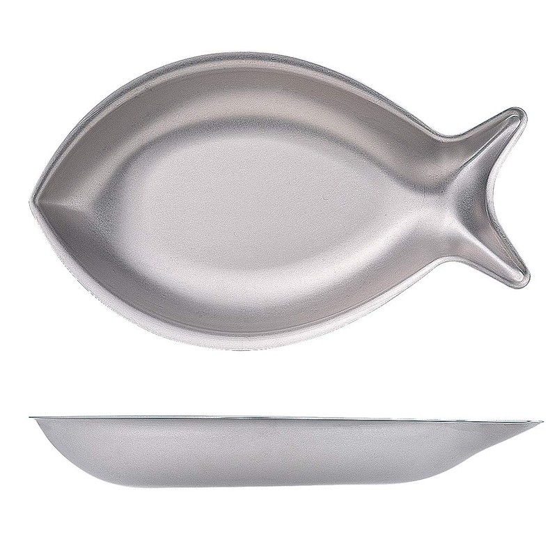 VINTAGEINOX Fish Plate, 10.6 inches (270 mm), Made in Japan,