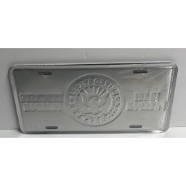 EEInc United States Navy Iraqi Freedom Enduring Freedom Black Embossed License Plate-C