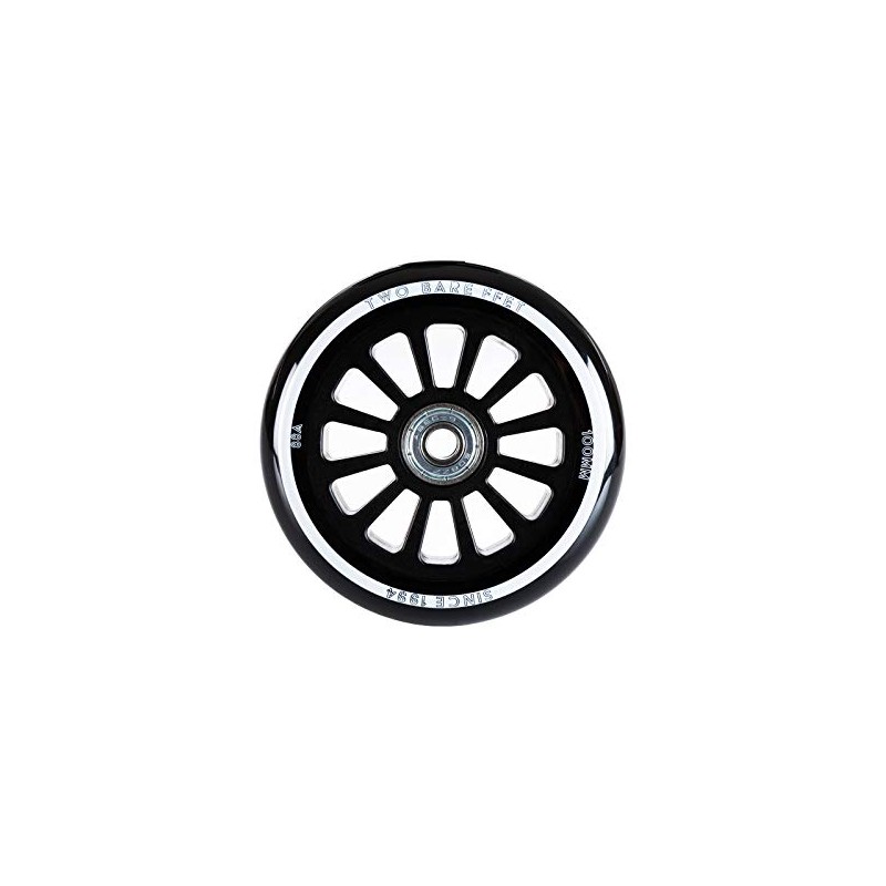 TBF Stunt Scooter Wheels - ABEC 9 Bearings Black (Pair)