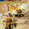 Remote Control Alloy Excavator and Truck, best gift for boys,