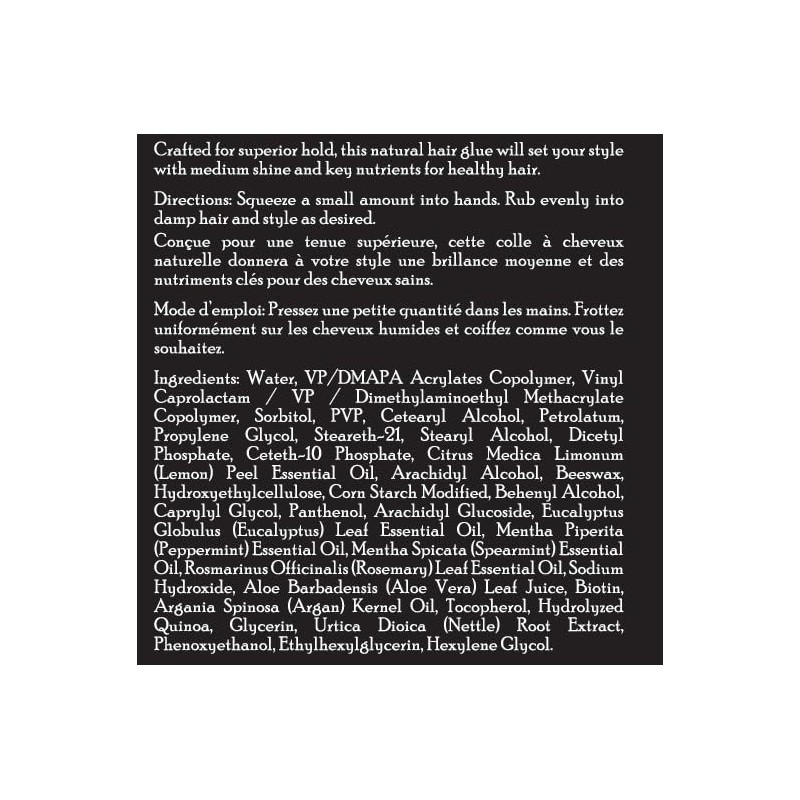 Brickell Men's Products Gamento Para Esculpir el Cabello, Fijación Duradera,