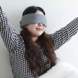 와이드 수면 안대대 눈가리개 아이마스크 마스크 용대 Wide Sleep Eye Mask Blindfold Eye Cover アイマスク Mask Pad
