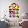 Rainbow Design Calendar Pocket Chart for Classroom & Home with