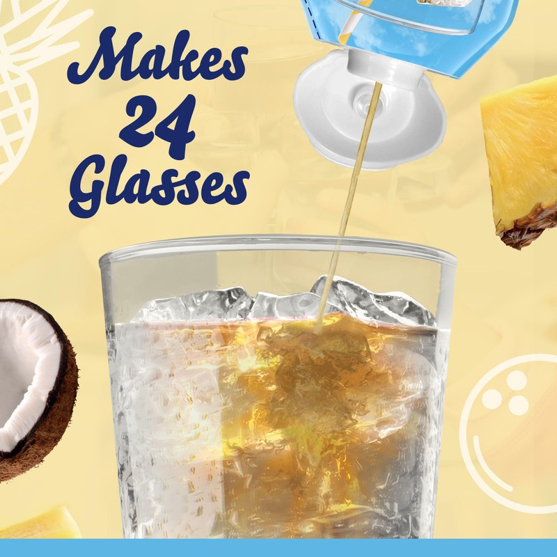 Crystal Light Liquid Tropical Coconut Naturally Flavored Drink Mix, 1.62