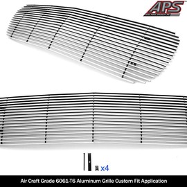 APS Compatible with 2001-2006 GMC Yukon Yukon Denali 1999-2002 Sierra Main Upper Billet Grille N19-A40756G