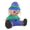 Inflatable Boy Decoration Built in LED Light Waterproof Harvest Scarecrow