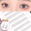 Atopos No Glue Under Strand Eyelash Glue-free lower eyebrow natural look 10 rows large capacity, A, 2 pcs / 아토포스 노글루 언더 가닥 속눈썹 풀이 필요 없는 부분 아랫눈썹 자연스러움 10열 대용량, A, 2개