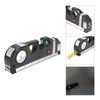 Laser Spirit Level Multifunctional Horizontal Ruler Measuring Tape Measure Ruler