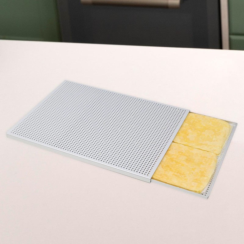 ＫＬＫＣＭＳ Oven Baking Sheet Puff Pastry Baking Tray Perforated Dish