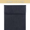 Ticket Holder Leather Slip Clip Slip Binder Luxury Order Binder