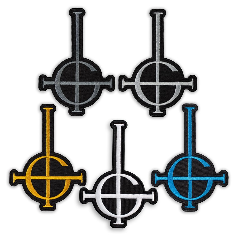 Embrosoft Ghost BC Grucifix Cross Symbol Heavy Metal Doom Hard