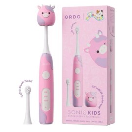 ORDO Sonic Kids Rechargeable Toothbrush - Squishmallows Patty - Blue New!