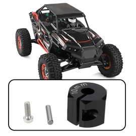 VGOL 8pcs Rc Car Hex Hub Adapter 12 x 10 mm for 1:10 Rc Car Black