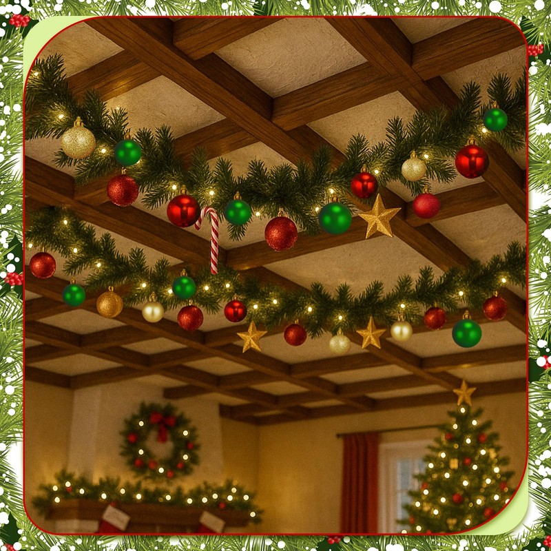 Soulchen Christmas Magical Light Hallway Set with 82 Christmas Ball