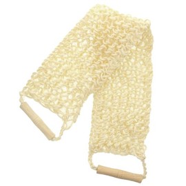 Sisal Massage Back Strap for Intensive Exfoliation, Massage, Back Rubber, 70 cm