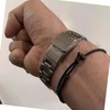 1 PCS Lexziuo EDC Survival Bracelet, Car Window Breaker &