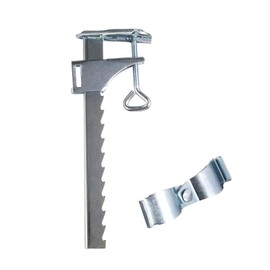 TopHomer Parasol Base Garden Balcony Parasol Clamp Aluminum Clip for Fixing Parasols, Flashlights, Flags, Outdoor Decorations