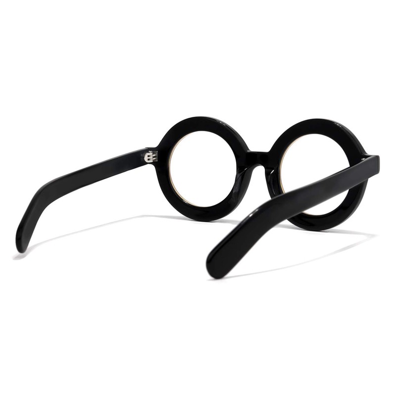 VOOGLAM Retro Round Blue Light Blocking Glasses for Women Men