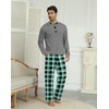 Ekouaer Mens Pjs Sets Mens Pyjamas Set Loungewear Sets Thermal